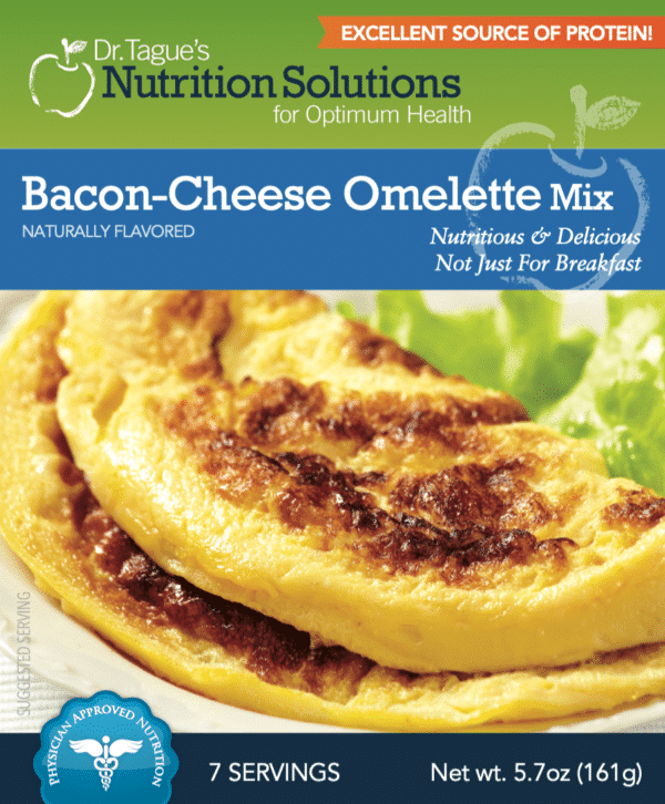 Bacon Cheese Omelette Mix - Package