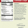 Cheddar Chips - Nutrition Facts