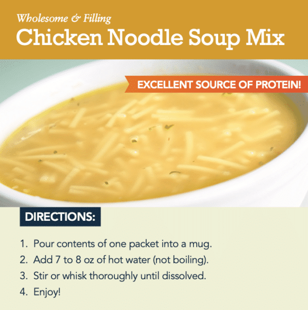 Chicken Noodle - Instructions