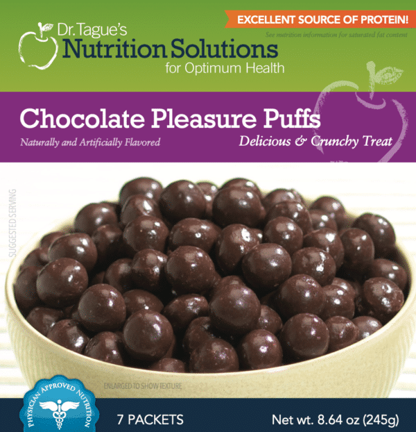 Chocolate Pleasure Puffs - Package
