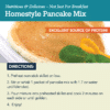 Homestyle Pancake - Instructions