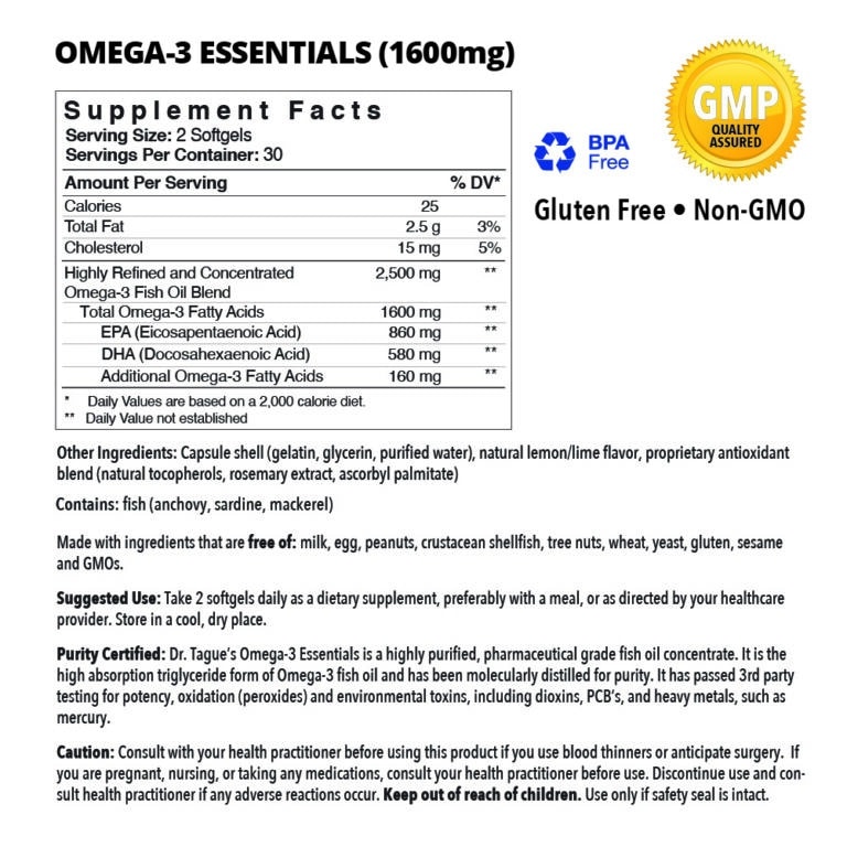 Omega 3 Essentials (60 Capsules)