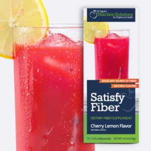 Dr. Tague's Satisfy Fiber Dietary Fiber Powder Blend - Cherry Limeade