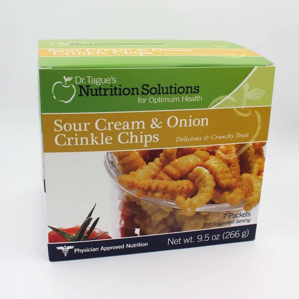 Dr. Tague's Center for Nutrition Sour Cream & Onion Crinkle Chips