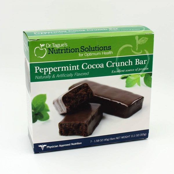 Dr. Tague's Center for Nutrition Peppermint Cocoa Crunch Bar