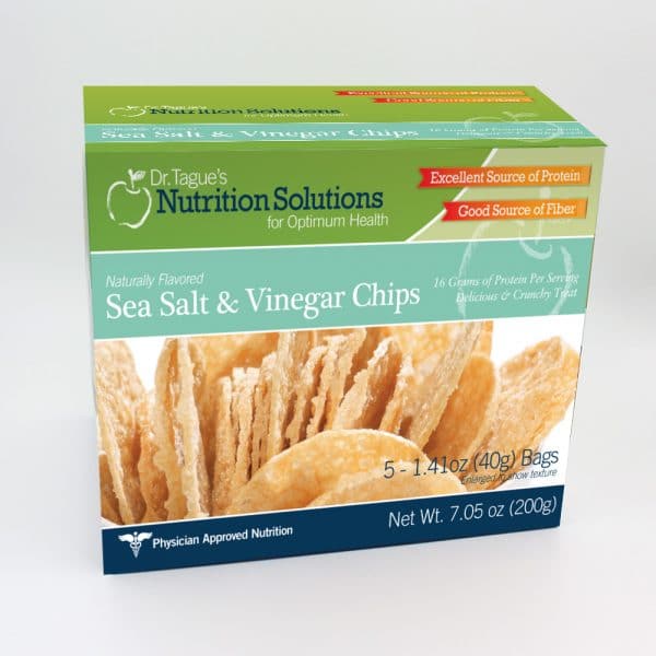 Dr. Tague's Nutrition Solutions Sea Salt & Vinegar Chips