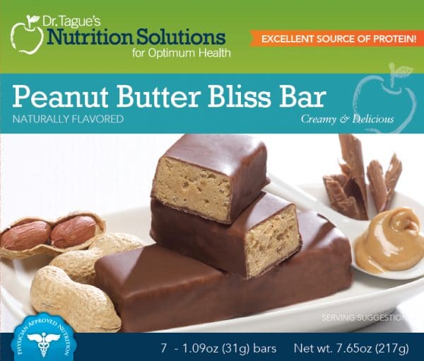 Dr. Tague's Nutrition Solutions Peanut Butter Bliss Bar