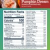 Pumpkin Dream Shake & Pudding Mix - Nutrition Facts