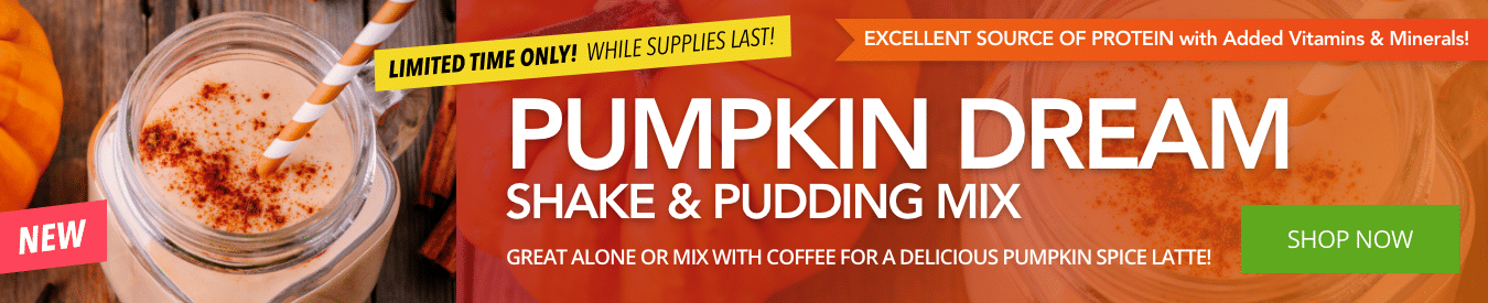 Pumpkin Dream Shake - Available now for a limited time!